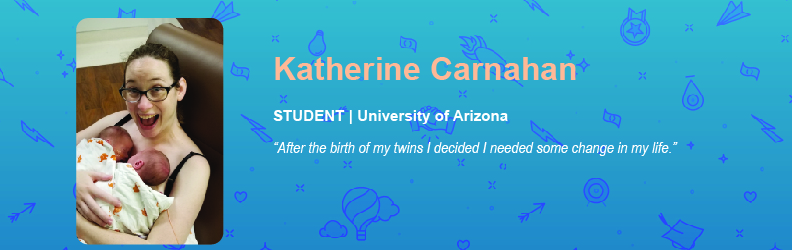 After the birth of my twins I decided I needed some change in my life.